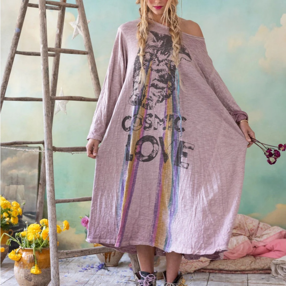 Magnolia Pearl Cosmic Love Viggo T Tee Dress, OS